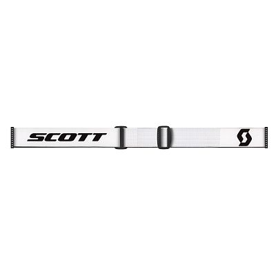 Превью Горнолыжная маска Маска горнолыжная SCOTT Shield Mineral White/Black/Enhancer Blue Chrome (277837-7884347)